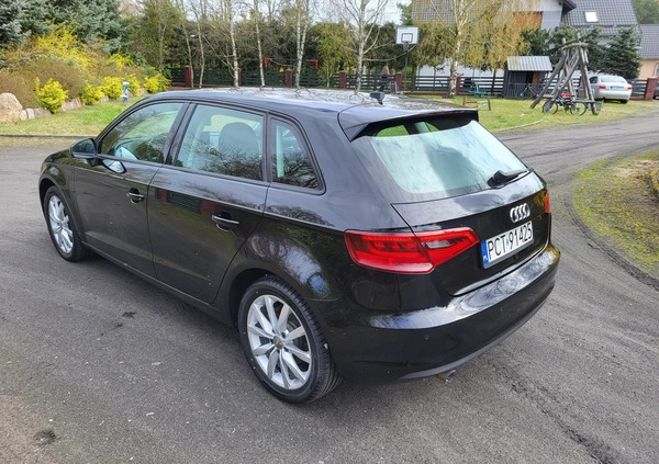 Audi A3 cena 53900 przebieg: 139000, rok produkcji 2016 z Czarnków małe 137